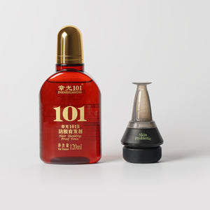 Hair Loss & Scalp Care Set: Fabao 101B Hair Tonic + Mini Applicator Brush