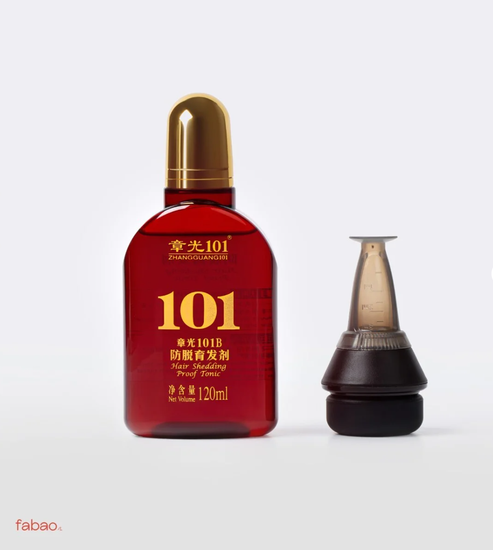 Hair Loss & Scalp Care Set: Fabao 101B Hair Tonic + Mini Applicator Brush