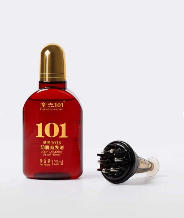 Hair Loss & Scalp Care Set: Fabao 101B Hair Tonic + Mini Applicator Brush