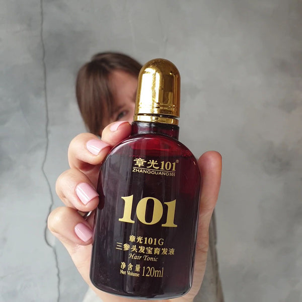 Zhangguang 101G Hair Tonic — Herbal Solution for Oily Scalp & Hair Loss